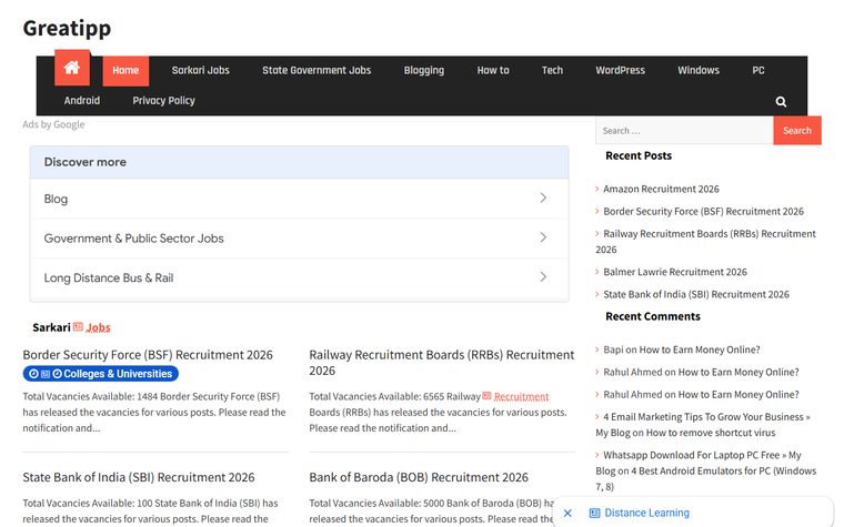 GreatIPP website screenshot