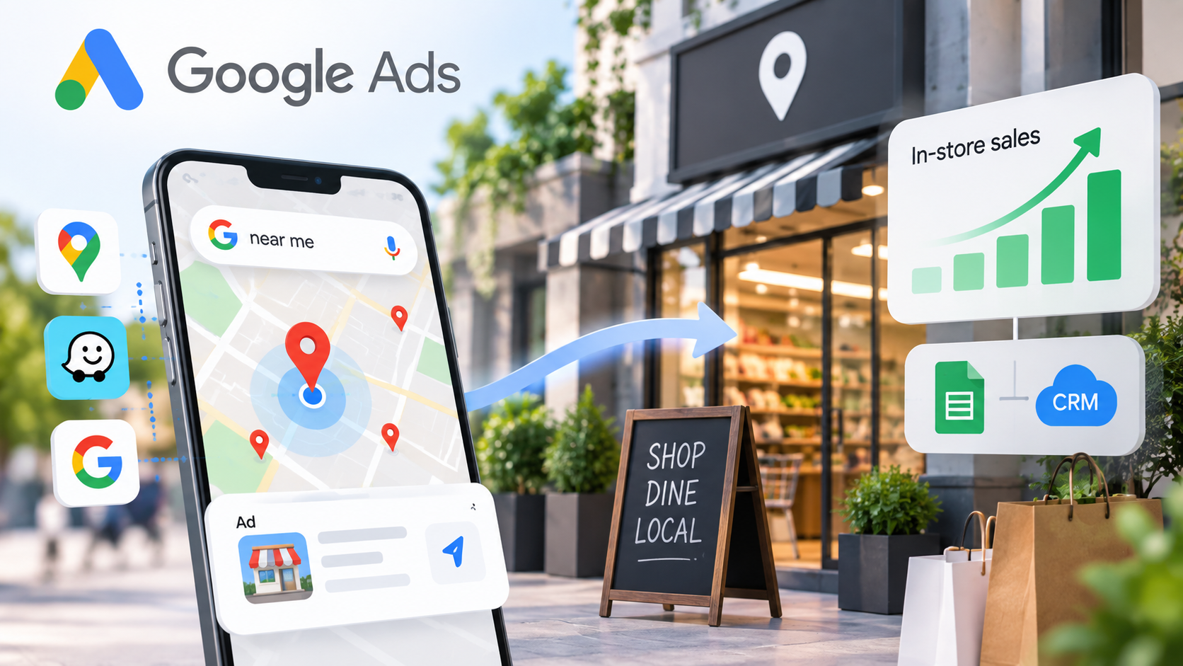 Google Ads adds new tools to drive and measure in-store sales