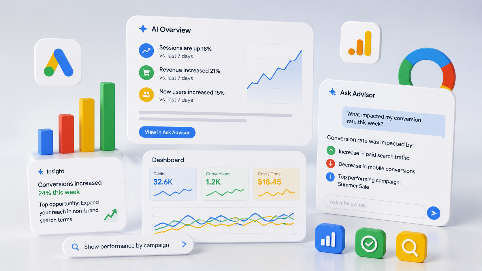 Google brings new AI agent capabilities to Ads and Analytics