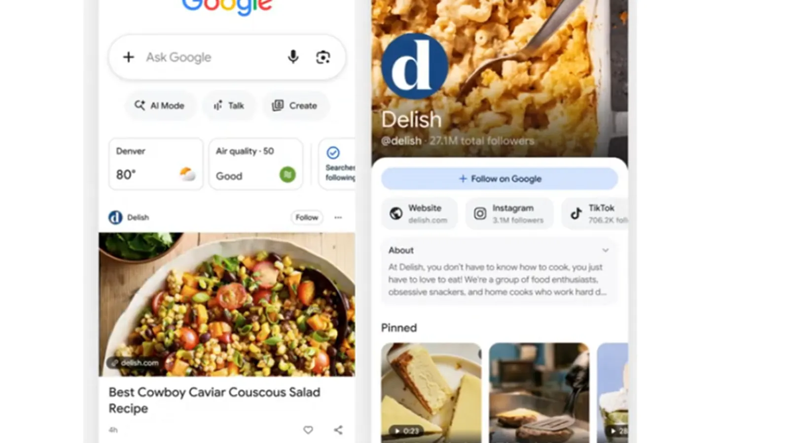 Google lowers search profile requirements