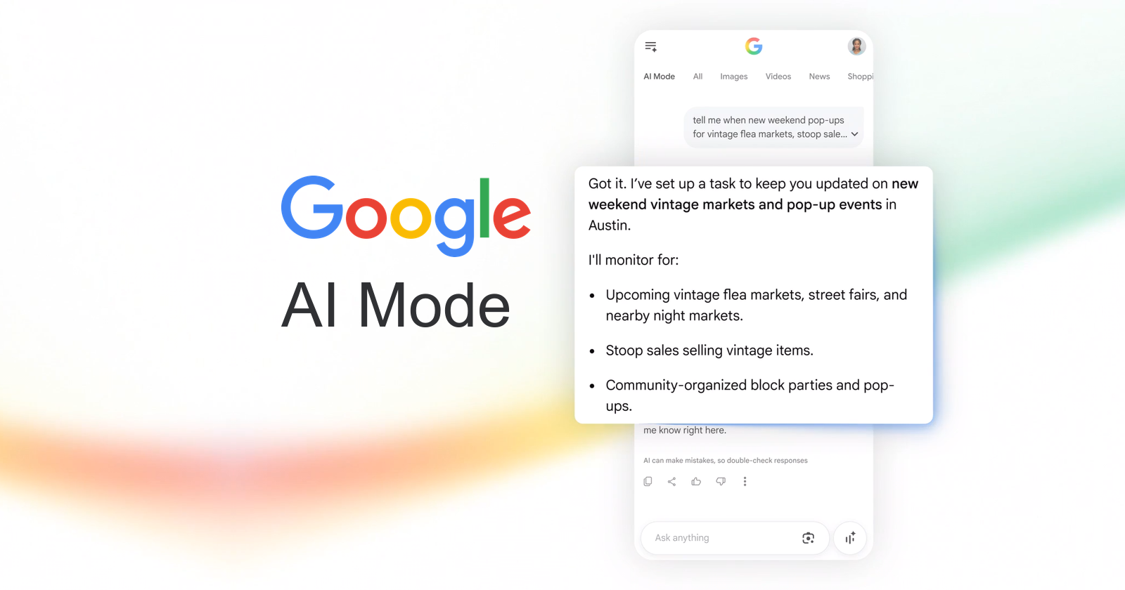 Google Rolls Out AI Mode Info Monitoring To All Users Globally