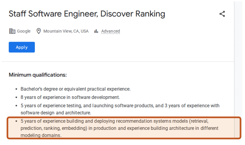 Google’s Discover job posting confirms what the feed already shows