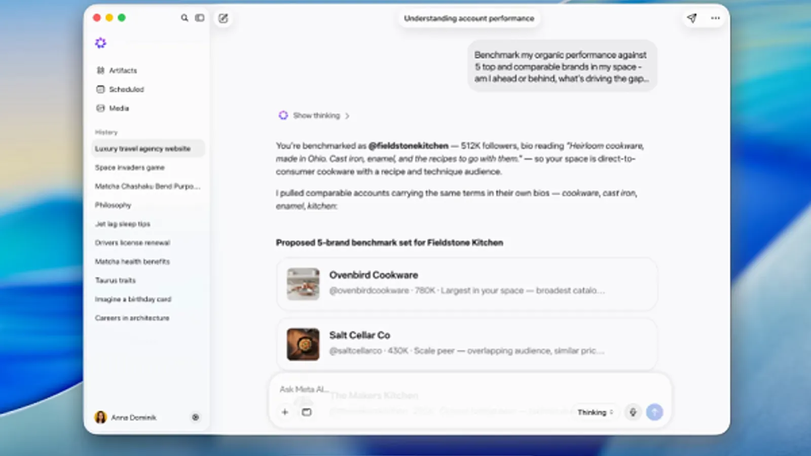 Meta AI launches for Mac
