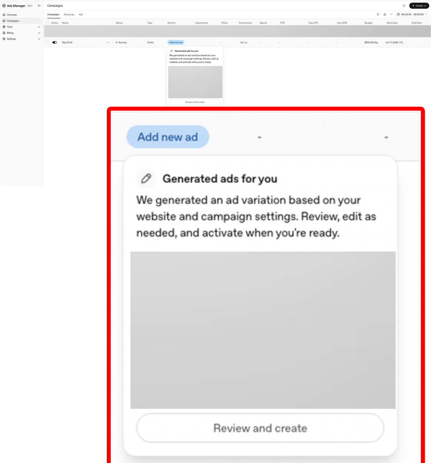 OpenAI can generate ChatGPT Ads for you